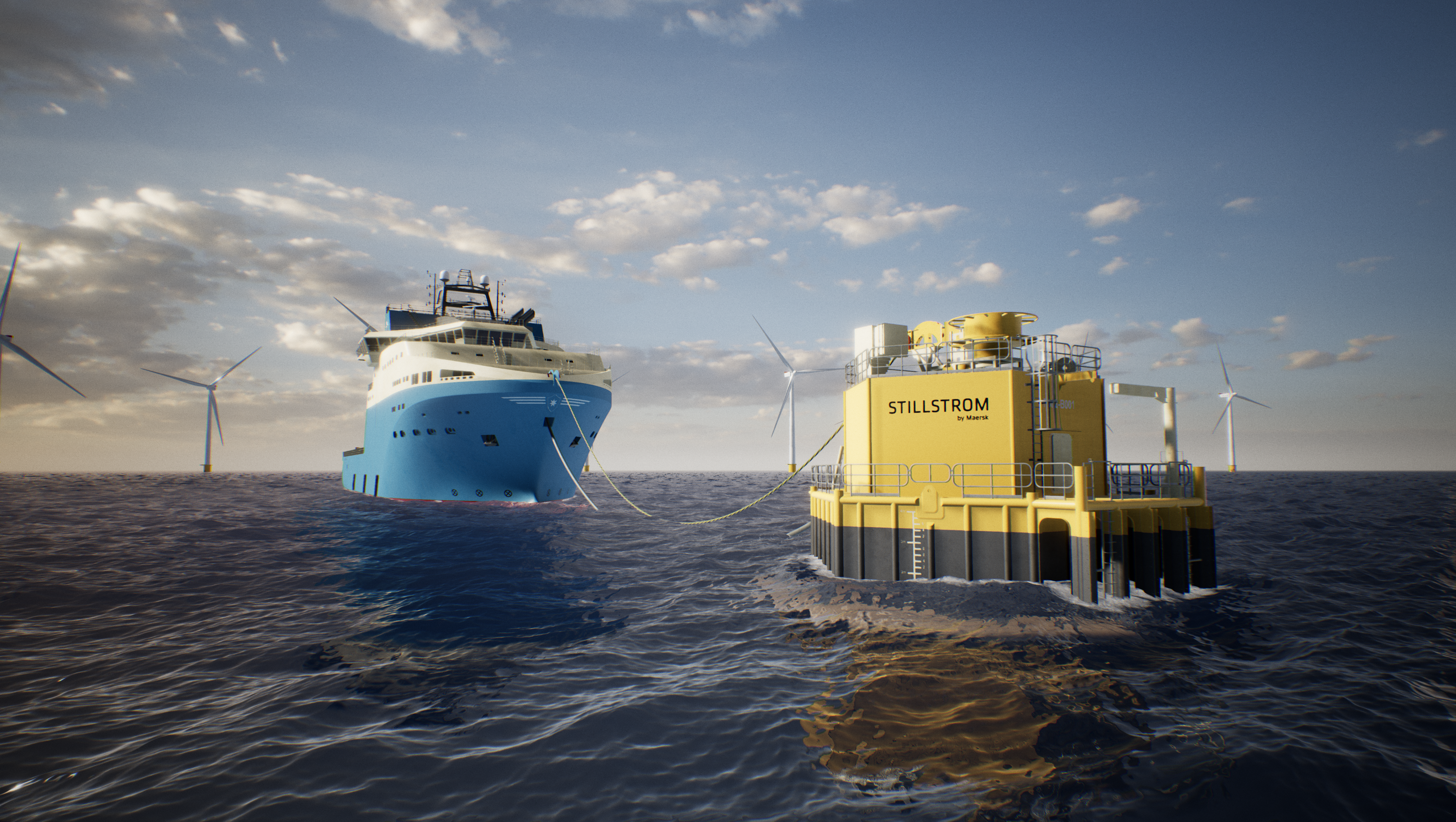 Stillstrom and Ørsted have joined forces for offshore charging