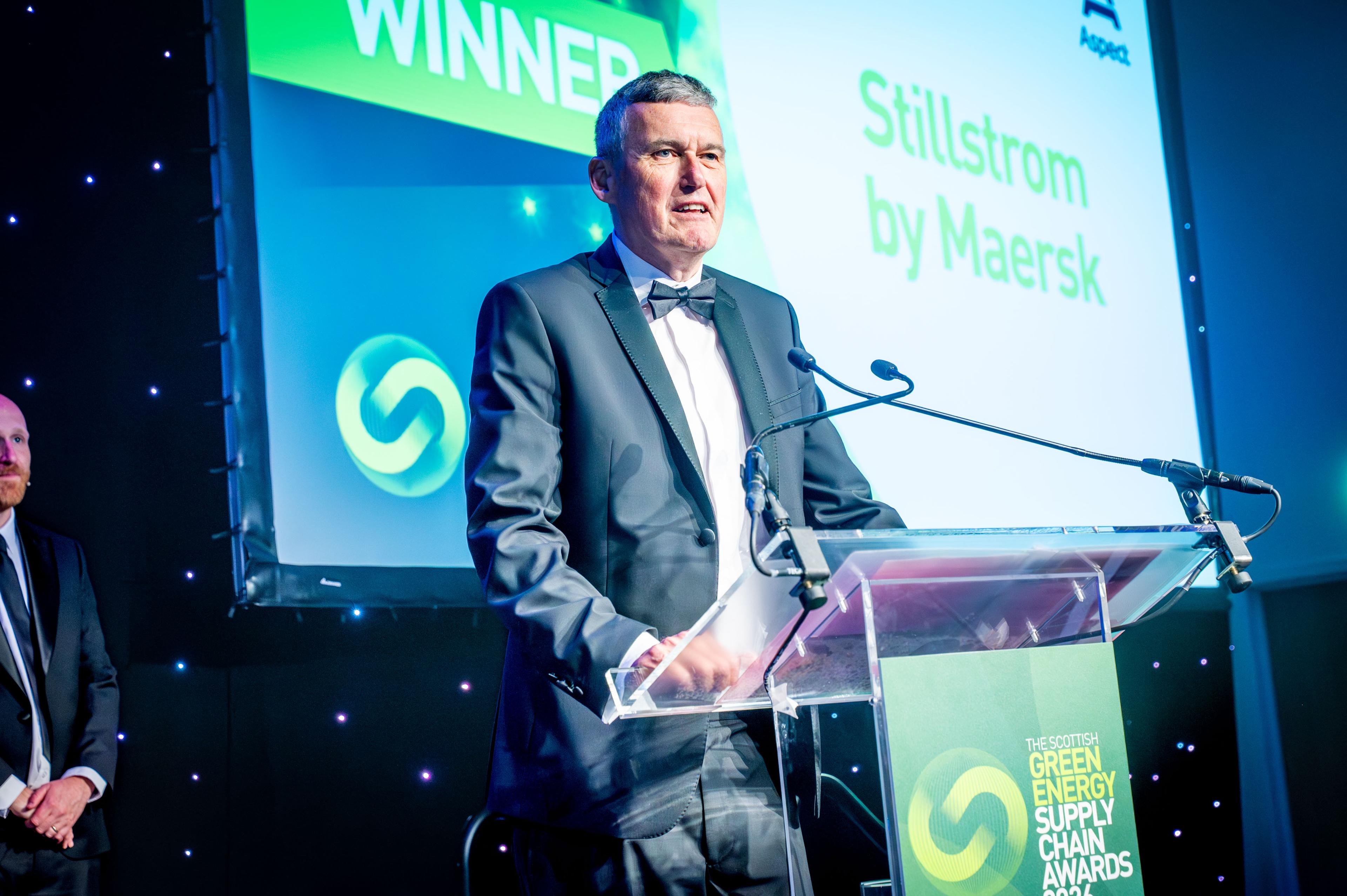 Stillstrom wins Technology and Business Innovation award at The Scottish Green Energy Supply Chain Awards